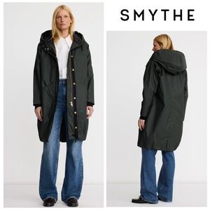 Smythe Dark and Stormy Rain Jacket in Army Green